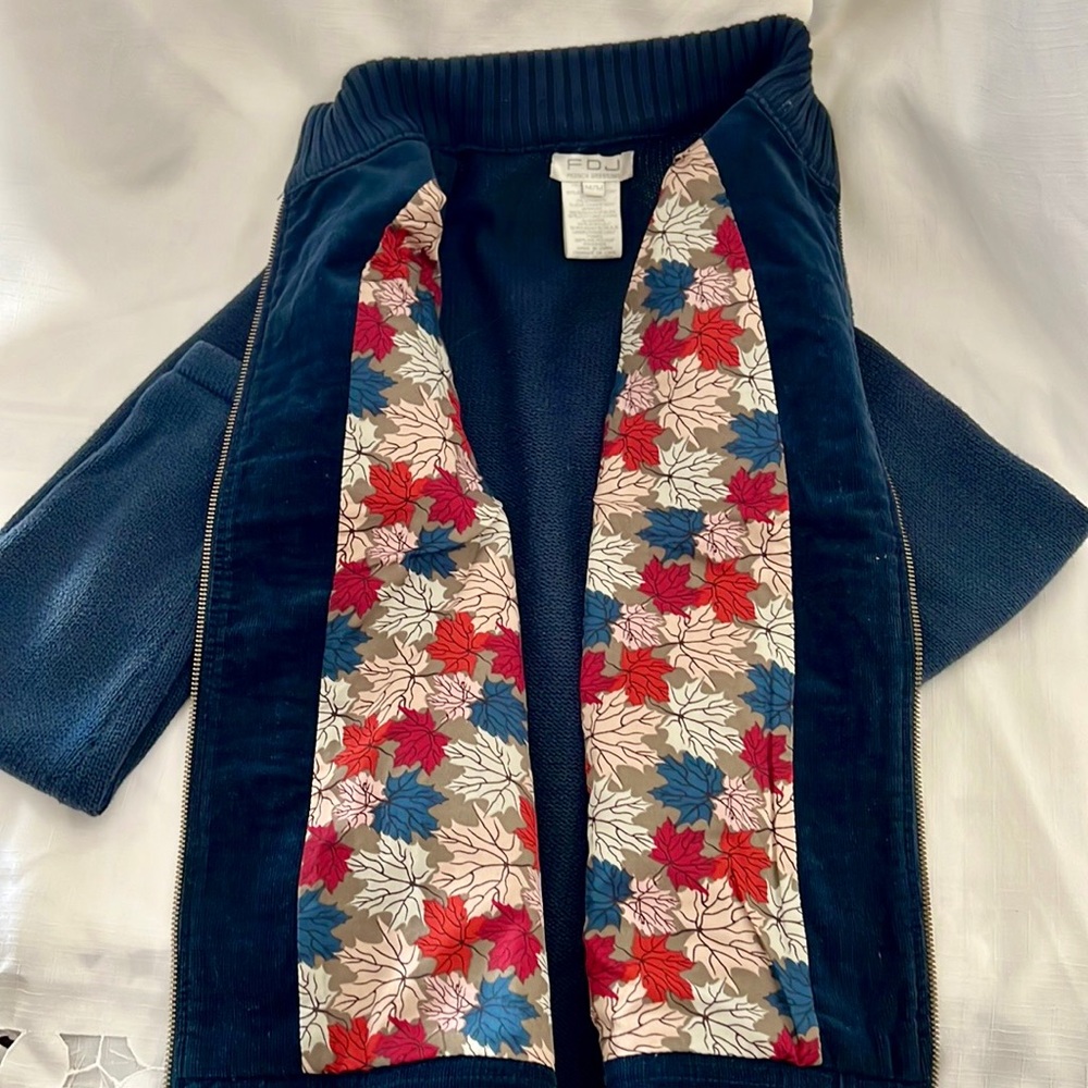 FDJ~French Dressing~Zip Front Sweater / Jacket / Host Pick - Picture 5 of 8